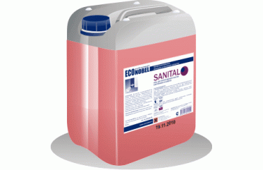 SANITAL - гель для интенсивной очистки сантехники и кафеля, арт. 03040