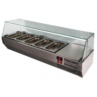 Настольная холодильная витрина Polair VT2v-G