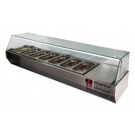 Настольная холодильная витрина Polair VT3v-G