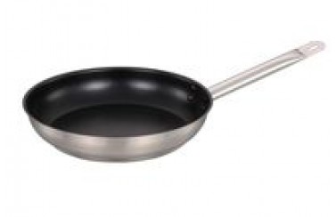 Сковорода из нержавеющей стали с антипригарным покрытием 24х5 2,3л. INDOKOR PROFESSIONAL ZX-FP-24009NS