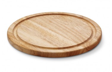 Разделочная доска МХМ К30 круглая с желобом