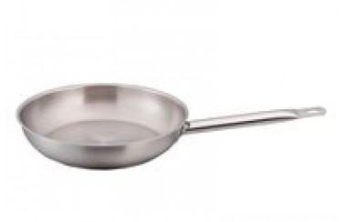 Сковорода из нержавеющей стали без крышки  D 28 H 5см 3,1 литров INDOKOR PROFESSIONAL ZX-FP-28011