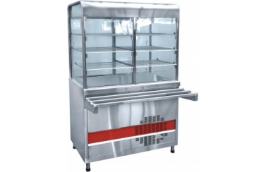Прилавок-витрина холодильный ПВВ(Н)-70КМ-С-НШ