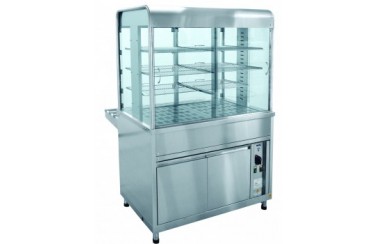 Прилавок-витрина тепловой ПВТ-70КМ