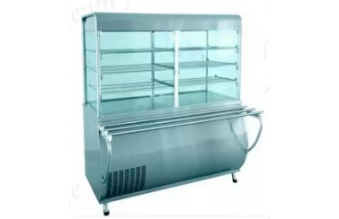 Прилавок-витрина холодильный ПВВ(Н)-70М-С-ОК с охлаждаемой камерой