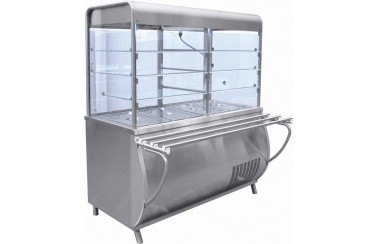 Прилавок-витрина холодильный ПВВ(Н)-70М-С-НШ
