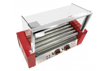 Гриль роликовый для сосисок AIRHOT RG-5S с защитным экраном
