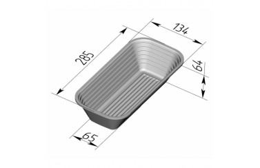 Хлебная форма для расстойки 285х135х65