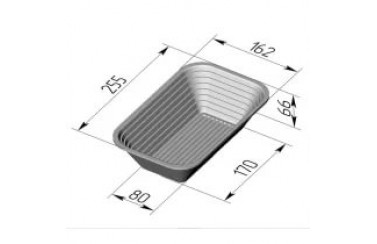 Хлебная форма для расстойки 255х160х65