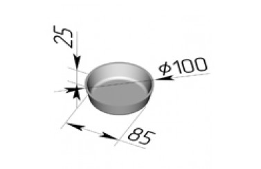 Хлебная форма круглая Л17е