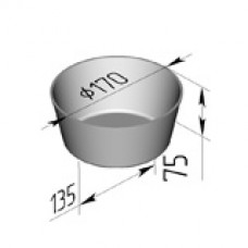 Хлебная форма круглая 1ДМз