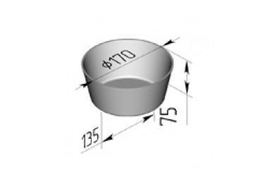 Хлебная форма круглая 1ДМз