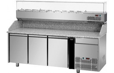 Стол для пиццы Apach APZ03+VR4 203 VD