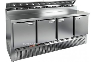 Стол для пиццы HICOLD PZE2-1111/GN (1/6H)