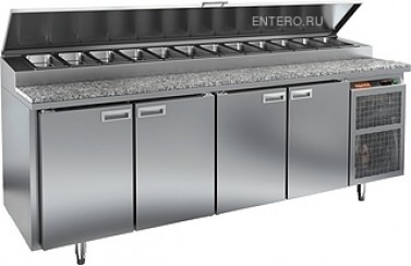 Стол для пиццы HICOLD PZ1-1111/GN (1/3) гранит