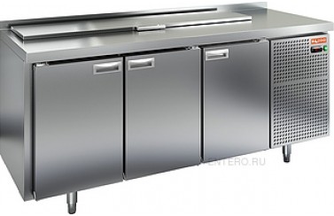 Стол для салатов HICOLD SL1-111GN (1/3) с крышкой