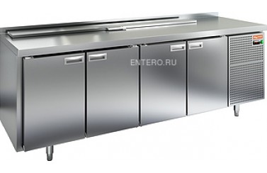 Стол для салатов HICOLD SL2-1111SN (1/6) с крышкой