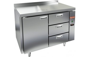 Стол холодильный HICOLD GN 13/TN P (выносной агрегат)