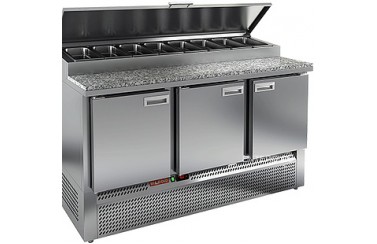 Стол для пиццы HICOLD PZE1-111/GN (1/3H) камень