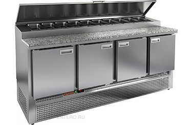 Стол для пиццы HICOLD PZE1-1111/GN (1/3H) камень