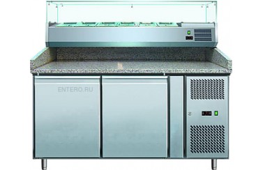 Стол холодильный для пиццы GASTRORAG PZ 2600 TN/VRX 1500/380