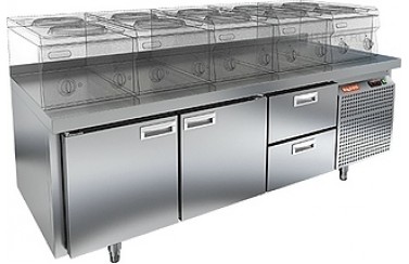 Стол холодильный HICOLD GN 112/TN LT (внутренний агрегат)