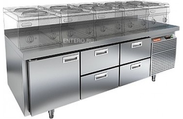 Стол холодильный HICOLD GN 122/TN LT (внутренний агрегат)