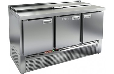 Стол для салатов HICOLD SLE2-111GN (1/6) без крышки