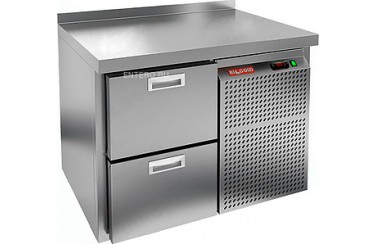 Стол холодильный HICOLD GN 2 BR2 TN (внутренний агрегат)