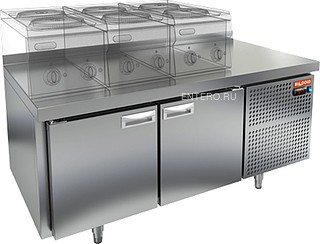 Стол холодильный HICOLD GN 11/TN LT SH (внутренний агрегат)