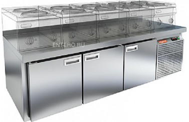 Стол холодильный HICOLD GN 111/TN LT SH (внутренний агрегат)