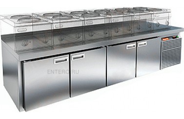 Стол холодильный HICOLD GN 1111/TN LT SH (внутренний агрегат)