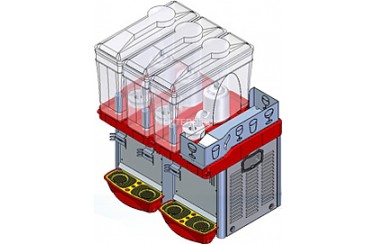 Сокоохладитель Cofrimell Capri 3S
