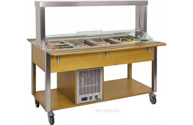 Стол шведский Metalcarrelli 6900.6M-R