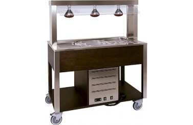 Стол шведский Metalcarrelli 6910.3L-W