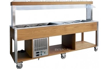 Стол шведский Metalcarrelli 6920.5F2-R