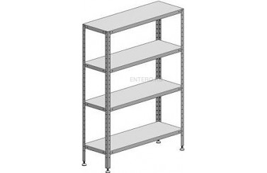 Стеллаж кухонный Марихолодмаш С-4-0,4/0,95/1,8