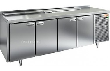 Стол для салатов HICOLD SL1-1111SN (1/3) с крышкой