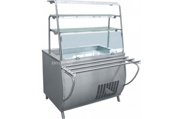 Витрина-прилавок холодильная Abat ПВВ(Н)-70Т-01-НШ