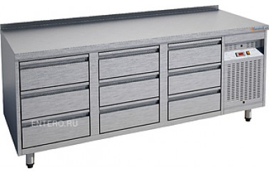 Стол холодильный Gastrolux СОБ3Г-186/9Я/S (внутренний агрегат)