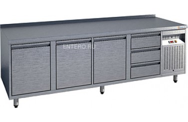 Стол холодильный Gastrolux СОБ4Г-227/3Д3Я/S (внутренний агрегат)