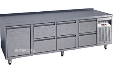 Стол холодильный Gastrolux СОБ4Г-227/1Д6Я/S (внутренний агрегат)