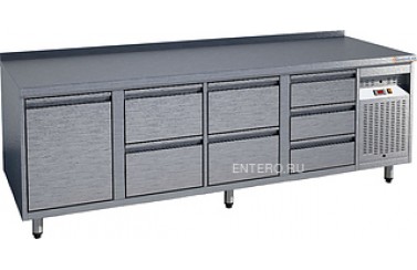 Стол холодильный Gastrolux СОБ4Г-227/1Д7Я/S (внутренний агрегат)