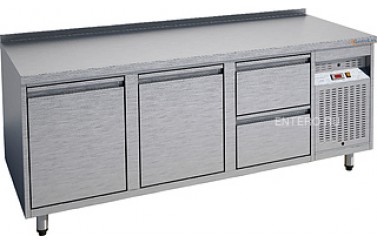 Стол холодильный Gastrolux СОБ3П-186/2Д2Я/S (внутренний агрегат)