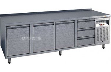 Стол холодильный Gastrolux СОБ4П-226/3Д3Я/S (внутренний агрегат)