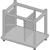 Подставка с направляющими Tecnoinox для печей на 5 и 8 уровней SFPT5