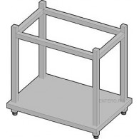 Подставка Tecnoinox для печей на 6 и 10 уровней SFG6