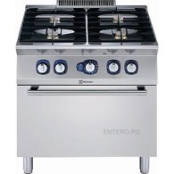 Плита газовая Electrolux Professional E7GCGH4CG0 (371002)