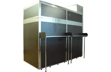 Кегератор Berk 20 Бизнес 4 двери с ламинированными рамами цвета венге