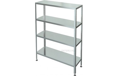 Стеллаж кухонный Марихолодмаш С-4-0,5/1,2/1,8 нерж. сталь